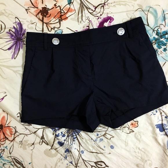 Elizabeth and James Pants - DONATING SOON: ELIZABETH AND JAMES Navy Shorts